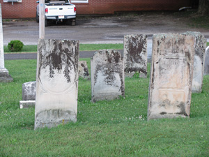 Headstones - Duncan and Christiana Campbell